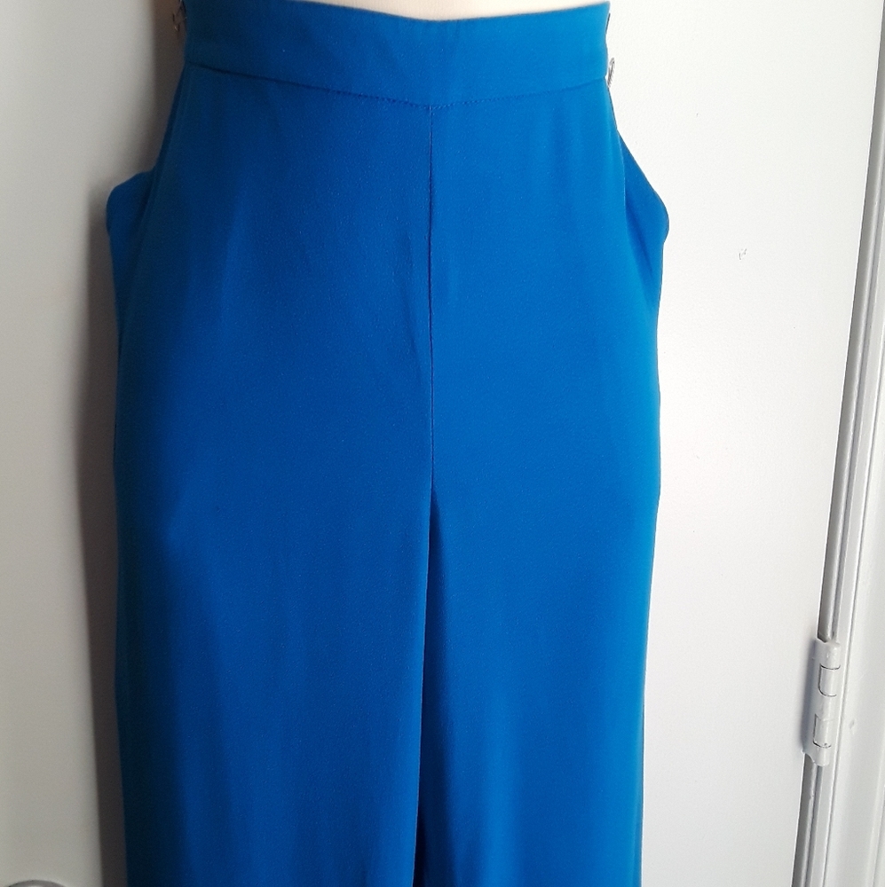 Beautiful French Connection Blue Wide Leg Pants
